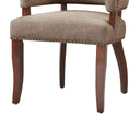 Dawson - Arm Dining Chair - Brown - Madison Park - Arm Chairs - Elite Enclave Home
