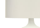 Gourd Table Lamp With Drum Shade - Cream - HomeRoots - Table Lamps - Elite Enclave Home
