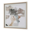 Cohesion - Framed Abstract Print - Black / Blue / Gray / Orange - Uttermost - Framed Prints - Elite Enclave Home