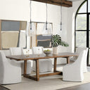 Lyra - Extendable Dining Table - Smoke Brown - Classic Home - Dining Tables with Extensions - Elite Enclave Home
