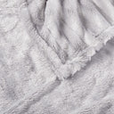 Heated Duke - Faux Fur Heated Throw - Gray - Beautyrest - Heated Throws - Elite Enclave Home