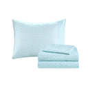 Loretta - Twin Long Comforter And Sheet Set - Navy