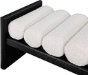 Waverly - Bench With Black Frame - Meridian Furniture - Upholstered Benches - Elite Enclave Home