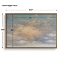 Take Me Higher - Framed Sky Art - Blue / Orange / Pink / Purple / White / Woodtone / Yellow