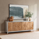 Ambrose - 6 Door Cabinet - Soft Coastal - Classic Home - Buffets - Elite Enclave Home