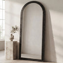 Hughes - Floor Mirror - Iron Gray - Moe's Home Collection - Floor Mirrors - Elite Enclave Home
