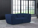 Miramar - 2 Seat Modular Sofa - Meridian Furniture - Stationary Sectionals - Elite Enclave Home