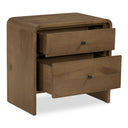 Riley - Nightstand - Oak - Moe's Home Collection - Accent Nightstands - Elite Enclave Home