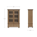 Lillian - Tall Cabinet - Brown - Moe's Home Collection - Accent Cabinets - Elite Enclave Home