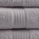 Organic - 6 Piece Towel Set - Gray - Madison Park - Towel Sets - Elite Enclave Home