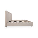 Simon - Queen Storage Bed - Flecked Beige - Moe's Home Collection - Storage Beds - Elite Enclave Home