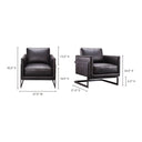 Luxley - Club Chair - Black - Moe's Home Collection - Club Chairs - Elite Enclave Home