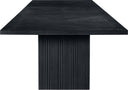 Belinda - Wood Mid - Century Modern Modular Dining Table - Black - Meridian Furniture - Dining Tables - Elite Enclave Home