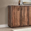 Cleo - 6 Door Buffet - Natural - Classic Home - Buffets - Elite Enclave Home