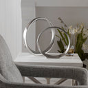 Orbits - Ring Sculptures (Set of 2) - Uttermost - Sculptures & Figurines - Elite Enclave Home