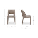 Joyce - Dining Chair (Set of 2) - Light Brown - Moe's Home Collection - Chair Sets - Elite Enclave Home