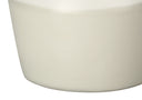 Ceramic Geometric Table Lamp With Drum Shade - Cream - HomeRoots - Table Lamps - Elite Enclave Home