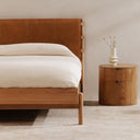 Colby - Queen Bed - Camel - Moe's Home Collection - Platform Beds - Elite Enclave Home