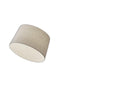 Steel Arc Floor Lamp With Solid Color Empire Shade - Silver / White - HomeRoots - Floor Lamps - Elite Enclave Home