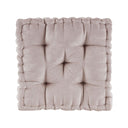 Azza - Square Floor Pillow Cushion - Blush - Intelligent Design - Floor Pillows - Elite Enclave Home