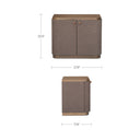 Simone - Nightstand - Brown - Moe's Home Collection - Accent Nightstands - Elite Enclave Home