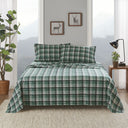 Flannel - 4 Piece Full Sheet Set - Green Plaid - Woolrich - Bedding Sets - Elite Enclave Home