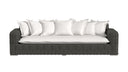 Cabo - Sofa - Dark Gray / White