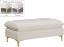 Naomi - Ottoman - Meridian Furniture - Bench Ottomans - Elite Enclave Home