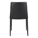 Nora - Vegan Leather Dining Chair (Set of 2) - Black - Moe's Home Collection - Chair Sets - Elite Enclave Home
