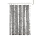 Odette - Shower Curtain - Silver - Madison Park - Shower Curtains - Elite Enclave Home
