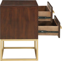 Maxine - Night Stand - Meridian Furniture - Accent Nightstands - Elite Enclave Home