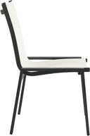 Nizuc - Outdoor Patio Dining Chair With Gray Frame (Set of 2)