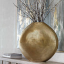Gretchen - Vase - Black Nickel - Uttermost - Vases & Jars - Elite Enclave Home