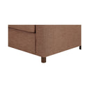 Finch - Sofa - Washed Pink - Moe's Home Collection - Stationary Sofas - Elite Enclave Home