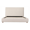 Luzon - King Bed Tall Headboard - Wheat - Moe's Home Collection - Upholstered Beds - Elite Enclave Home