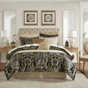 Julius - Queen Comforter Set - Black - Croscill Classics - Comforters & Sets - Elite Enclave Home