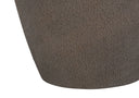 Ceramic Urn Table Lamp With Beige Drum Shade - Gray - HomeRoots - Table Lamps - Elite Enclave Home