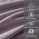 800GSM - 8 Piece Antimicrobial Towel Set - Light Purple - Madison Park Signature - Towel Sets - Elite Enclave Home