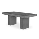 Antonius - Outdoor Dining Table - Cement - Moe's Home Collection - Dining Tables - Elite Enclave Home