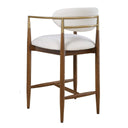 Moxie - Counter Stool - Walnut / White