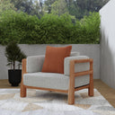Aston - Outdoor Accent Chair - Natural / Gray - Classic Home - Arm Chairs - Elite Enclave Home