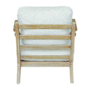 Laid - Back Sheepskin Accent Chair - White - Uttermost - Accent Chairs- Elite Enclave Home