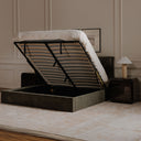 Sebastion - Queen Storage Bed - Green - Moe's Home Collection - Storage Beds - Elite Enclave Home