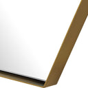 Ankara - Brass Hexagon Mirror