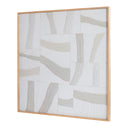 Configured - Framed Painting - White - Moe's Home Collection - Framed Prints - Elite Enclave Home