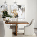 Lyra - Extendable Dining Table - Smoke Brown - Classic Home - Dining Tables with Extensions - Elite Enclave Home
