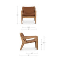 Baker - Accent Chair - Brown - Moe's Home Collection - Accent Chairs - Elite Enclave Home