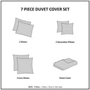 Brooklyn - Twin Duvet Cover Set - Pink