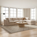 Cates - Dream Modular Sectional - Pebble - Moe's Home Collection - Stationary Sectionals - Elite Enclave Home
