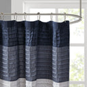 Amherst - Shower Curtain - Navy - Madison Park - Shower Curtains - Elite Enclave Home